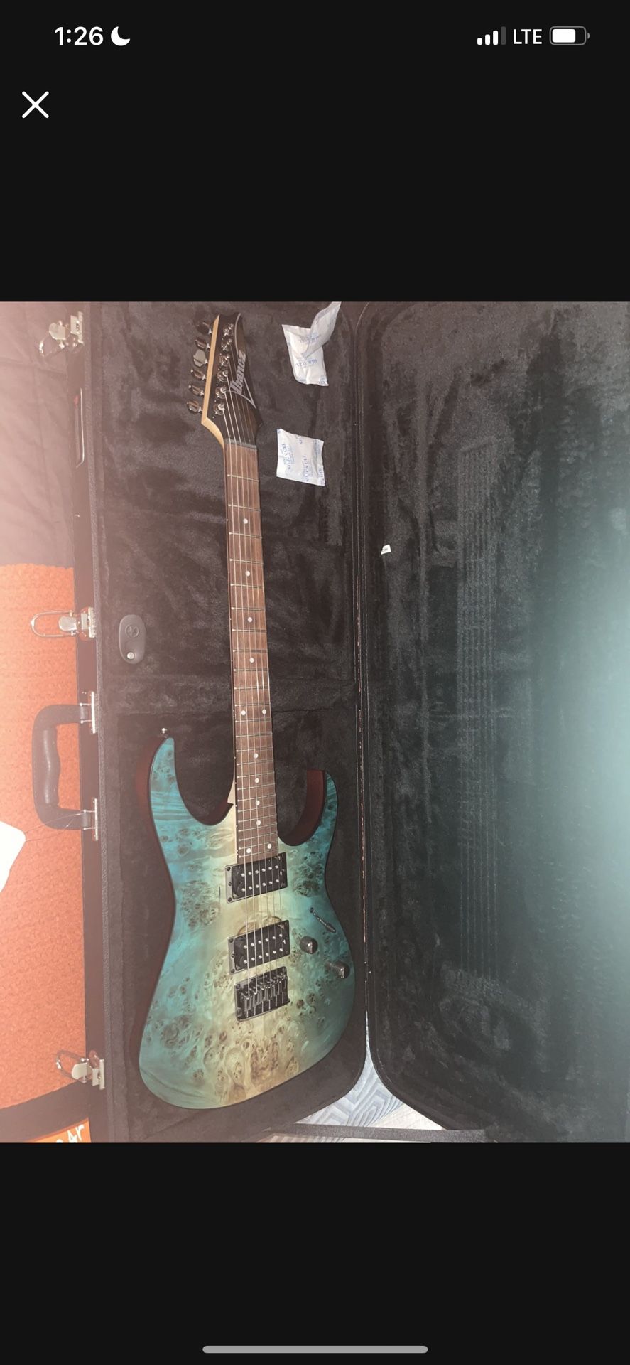 Ibanez Guitar With Case