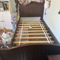 Twin Wood Bed Frame Pottery Barn Kids Catalina Bed 