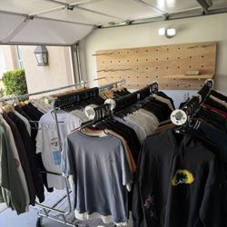 TONS OF DIFFERENT CLOTHES FOR SALE TRAVIS SCOTT, ESSENTIALS, STUSSY, RHUDE AND MORE