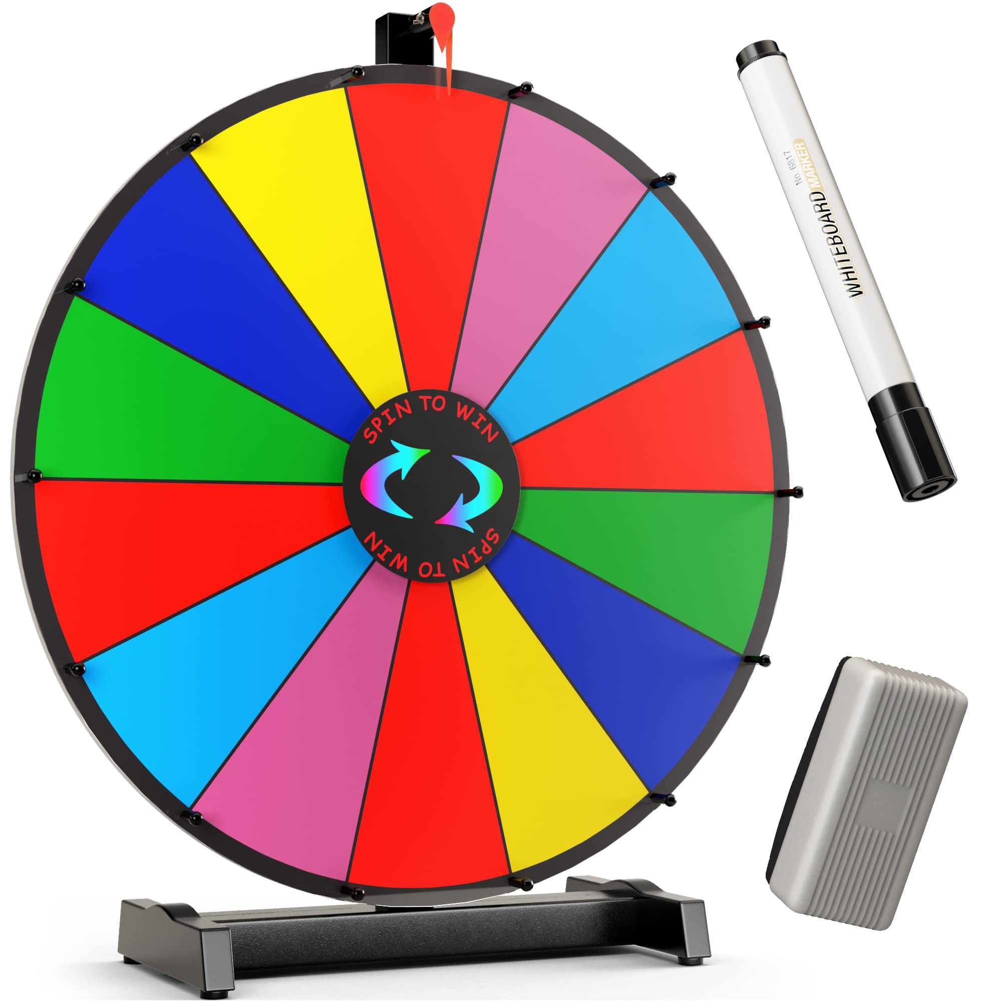 Tabletop Spinning Prize Wheel