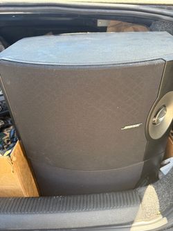4 Bose 201V speaker