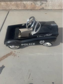 PEDALS POLICE CAR GOOD CONDITION