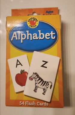 Brighter Child Alphabet Flash Cards/New