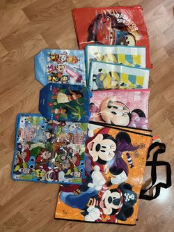 Multiple Reusable Kids Totes