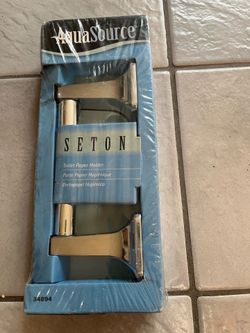 AquaSource Seton Toilet Paper Holder (New)