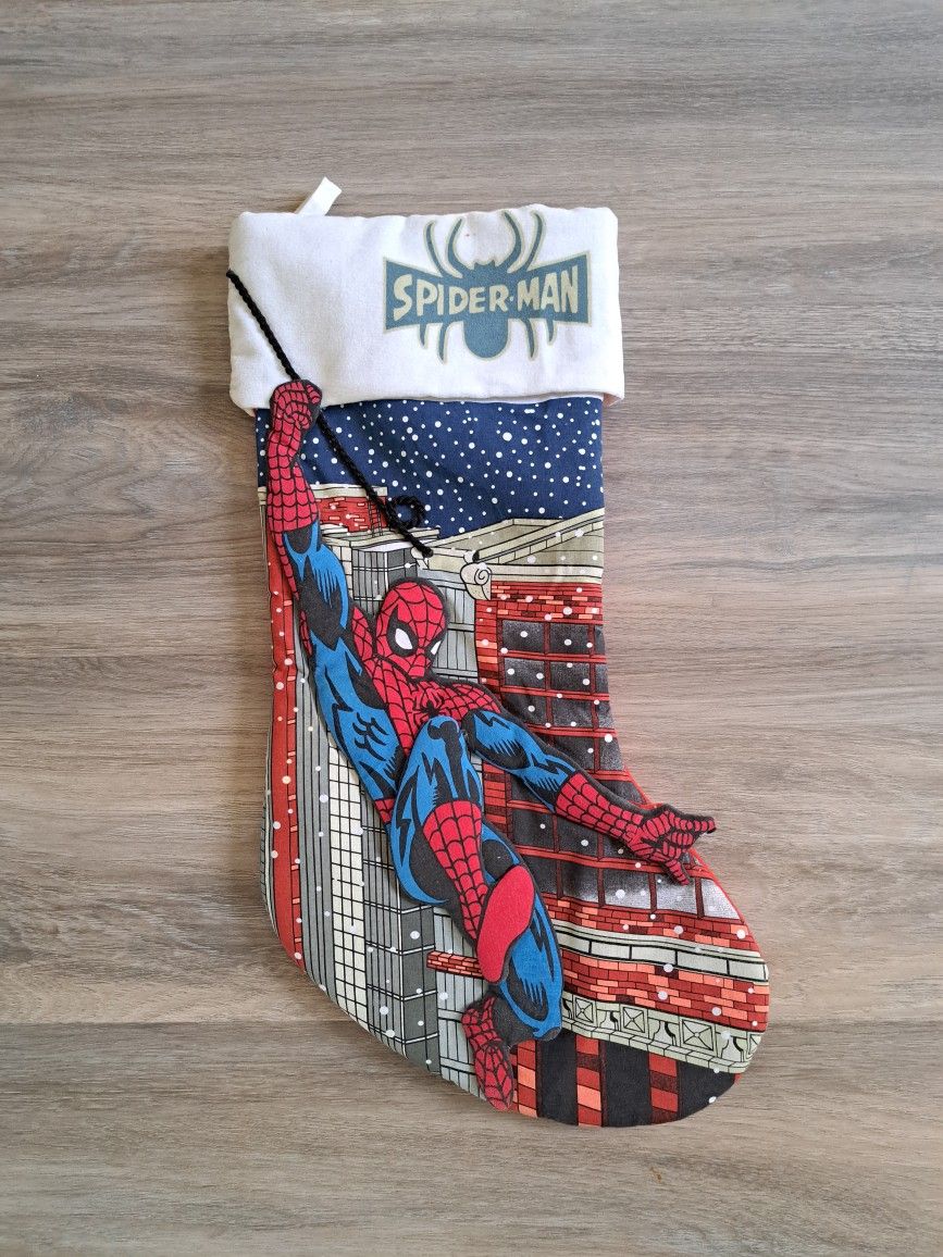 Spiderman Christmas Stocking - Vintage 3D