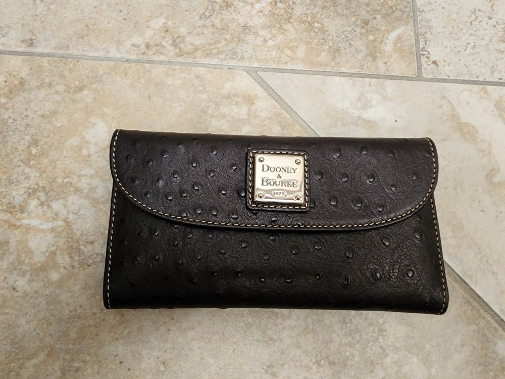 Dooney & Bourke Ostrich Leather Wallet