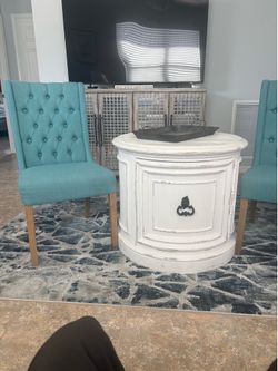 Vintage drum table