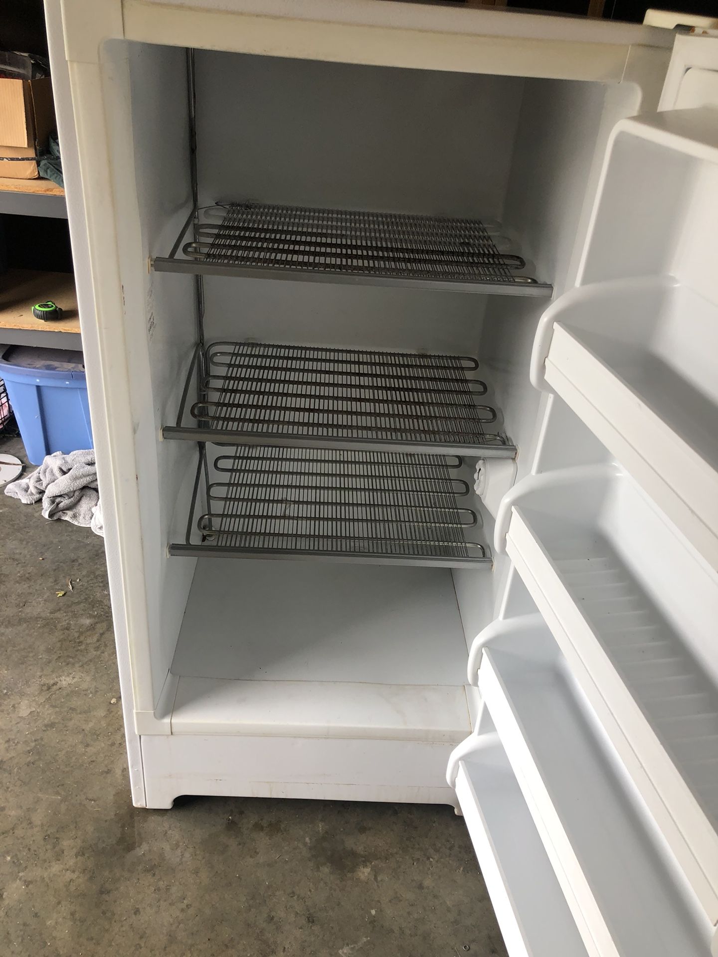 Upright freezer