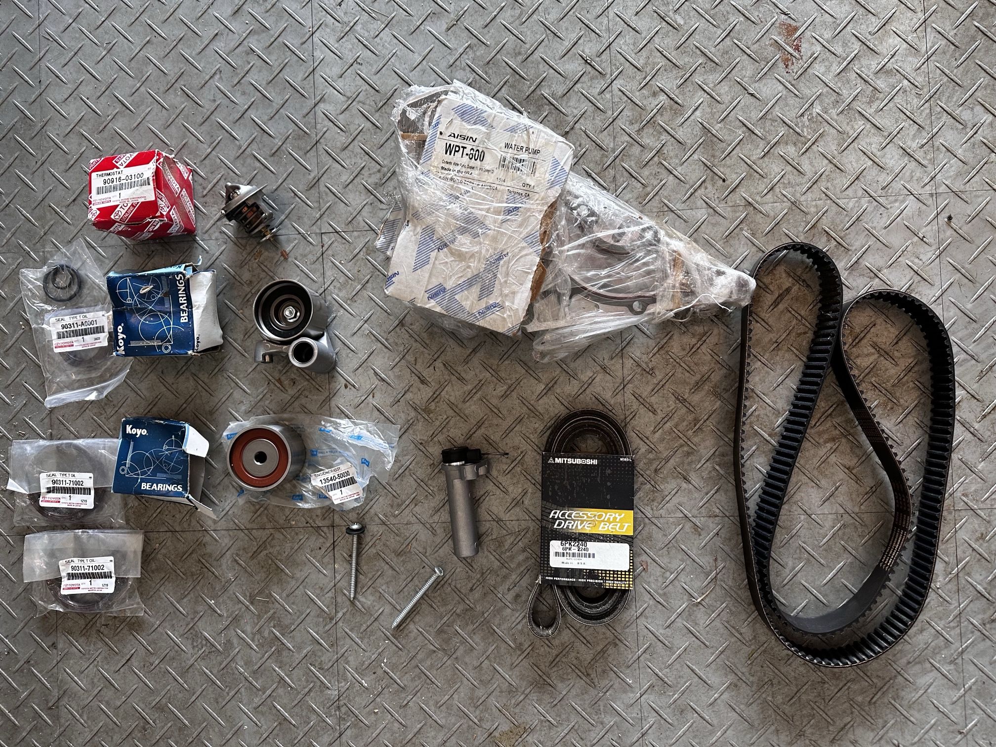 AISIN TKT-001 Engine Timing Belt Kit with Water Pump