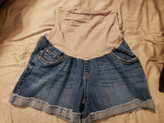 Jean Maternity Shorts - Size XL