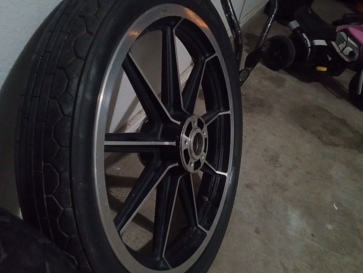 9 spoke Harley Davidson Mags
