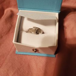 14kt White Gold 1.2kt Invisible Set Diamond Ring