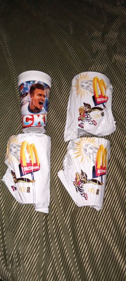 Lot of 4- 2026 fifa world cup mcdonalds collector cup deal