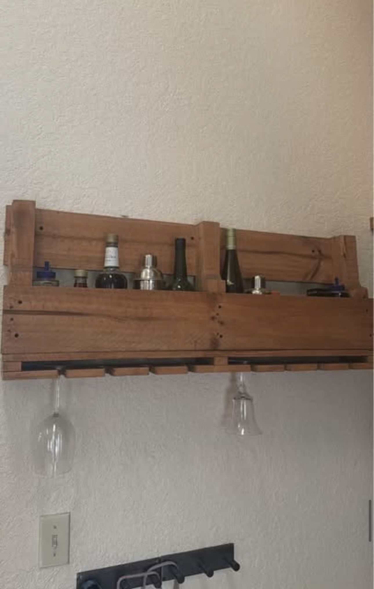 Rustic Wine Rack