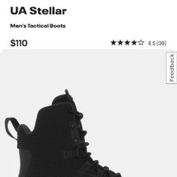 Under Armour Stellar Tactical Boots