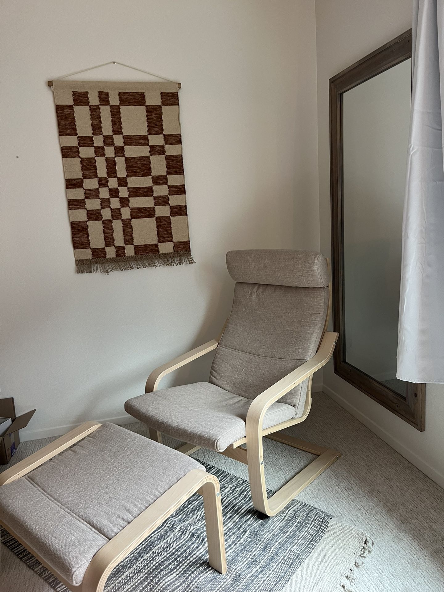Birchwood Poang Chair