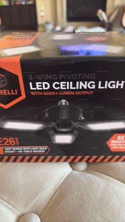 New Torelli 3 Wing Puboting LED Ceiling light