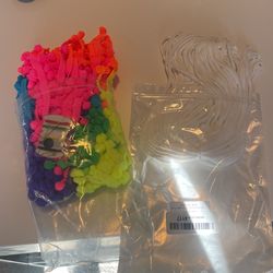 Sewing Items/Pom Pom String/white Cloth String