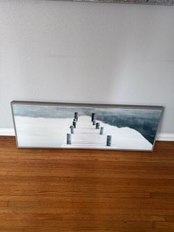 Large Panoramic Dock Wall Art Print