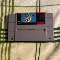Super Mario World SNES Authentic Cartridge