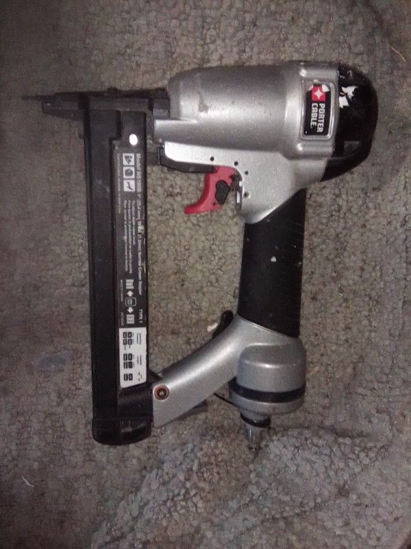 Porter Cable Pneumatic Crown Stapler Nail Gun