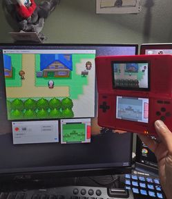 Nintendo DS with Capture Card installed