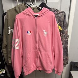 Balenciaga Pink Zip Up Fits Like Xl Or Bigger 