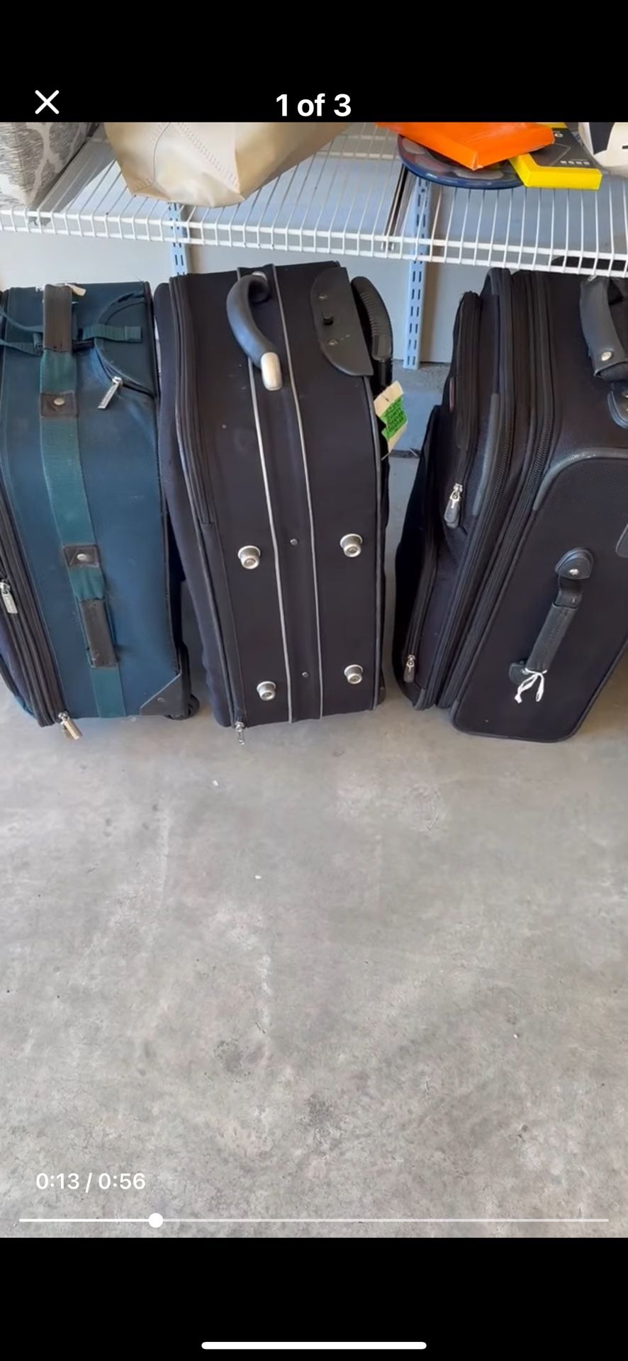 Carry Ons Came In Pallets