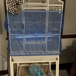 Bird Cage with Stand 