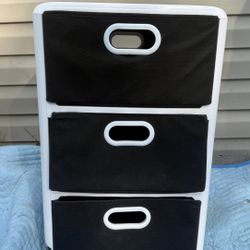 White Small Storage Cart