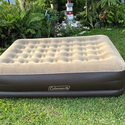 COLEMAN AIR MATTRESS, QUEEN SIZE NO PUMP INCLUDED
