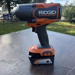RIDGID 18V Brushless Cordless 4-Mode 1/2 in. High-Torque Impact Wrench