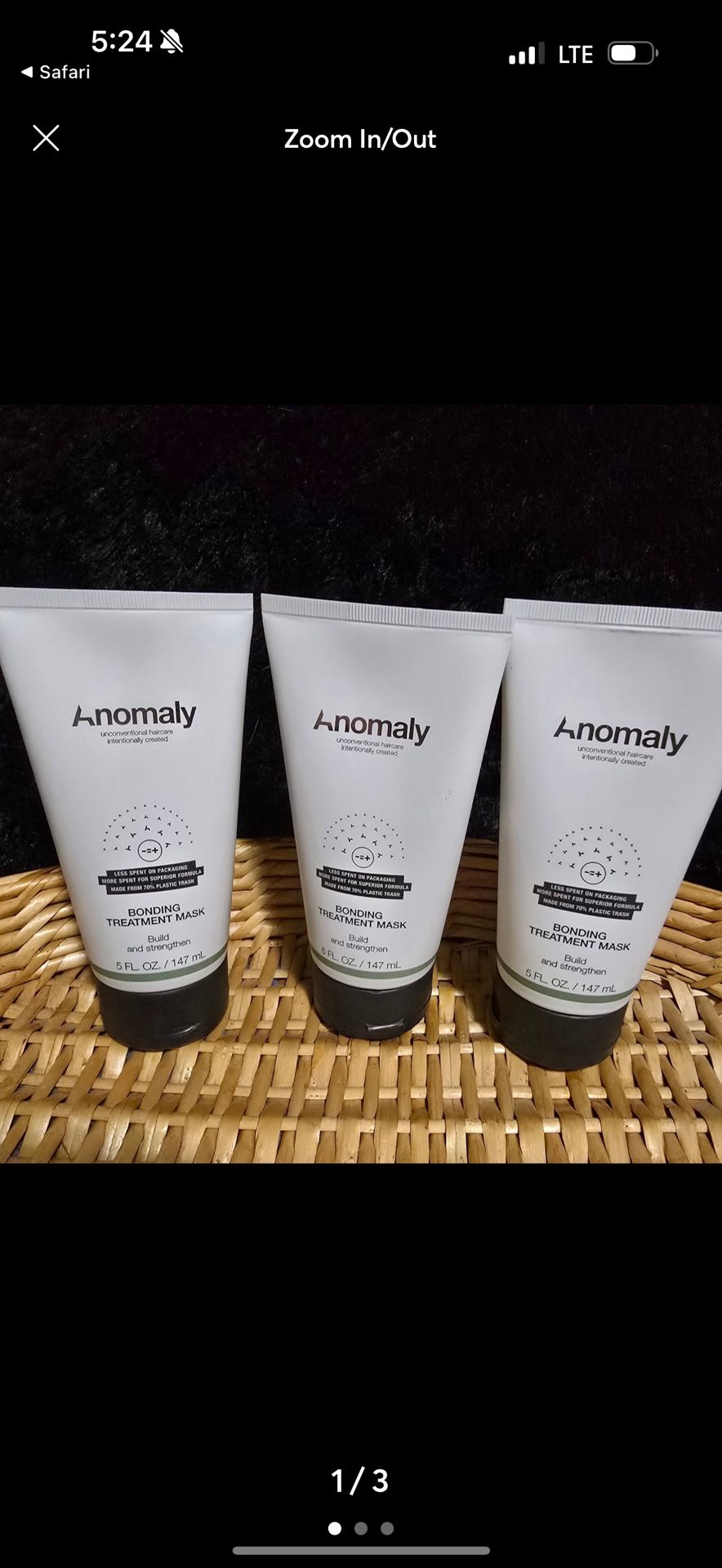 3 ANOMALY BONDING HAIR MASK TREATMENT