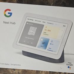 Google Nest Hub 2nd Gen Smart Display New (Charcoal) – $75 FIRM