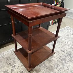 Wooden Shelf / End Table 