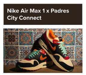 $350 Padres City Connect Nike Air Max 1