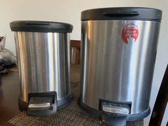 Stainless Steal Trash Cans