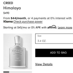 Creed Aventus Himalaya Men’s Cologne 