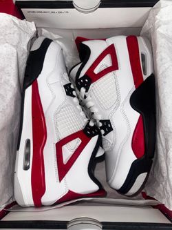 2023 Air Jordan 4 Retro 'Red Cement' Sz 7
