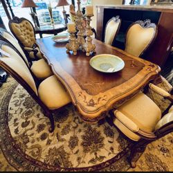 Palais Royale Collection Dining Room and 10 Chairs Michael Amini Signature Series by AICO