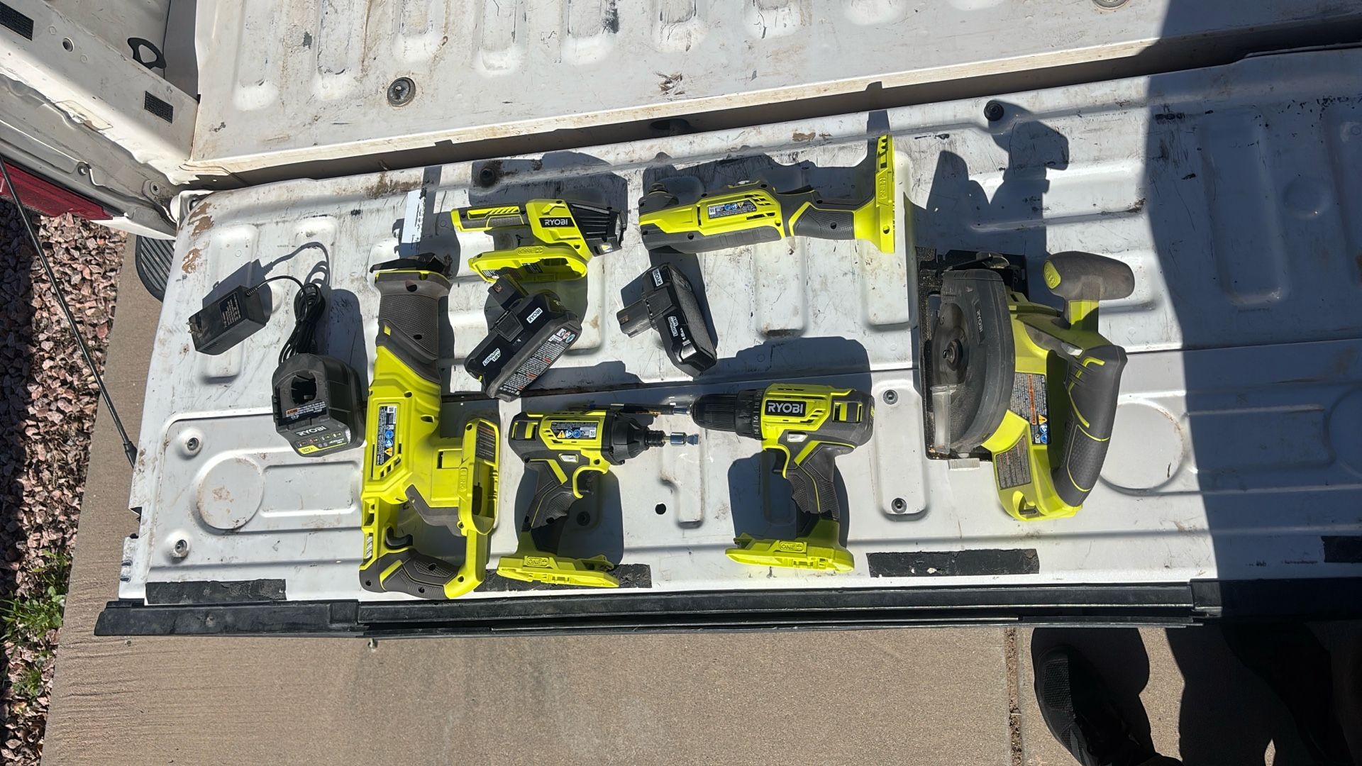 Ryobi POWER TOOLS AND BATTERIES
