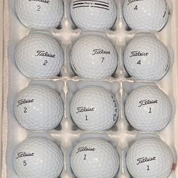 18 Titleist ProV1 Golf Balls As Pictured