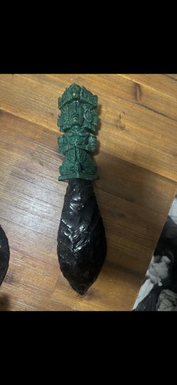 Obsidian Aztec Daggers