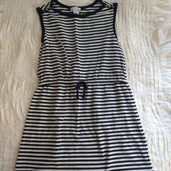Girls Stripe Dress Or Tunic Top Forever 21 Girls Size 9/10