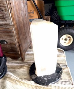 Crystal Quartz on marble stand