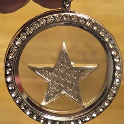 .999 Fine Silver Star Pendant [30mm] 