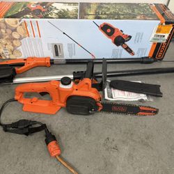 Black & Decker 10in Pole Saw / Chainsaw 