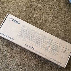 Msi Keyboard and Mouse