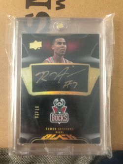 3/10 gold auto card Ramon sessions